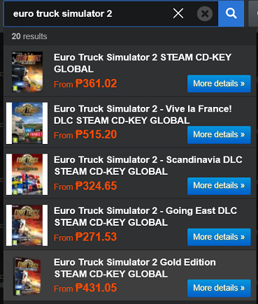 Euro Truck Simulator 2 (ETS 2) - Buy Steam Game PC CD-Key