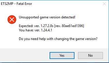 Fatal error download. Ошибка ETS. Ошибка Fatal Error етс 2. Fatal Error в игре. Ошибка Euro Truck Simulator.