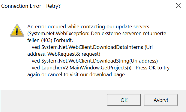 connection error retry? Unsolved Topics TruckersMP Forum