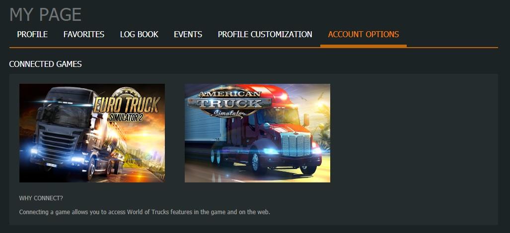 I can't connect my profile with world trucks Topics - TruckersMP Forum