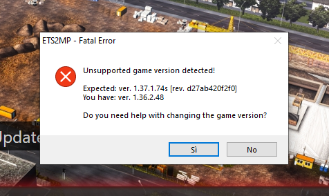 Fatal Error Unsupported Version Solved Topics Truckersmp Forum