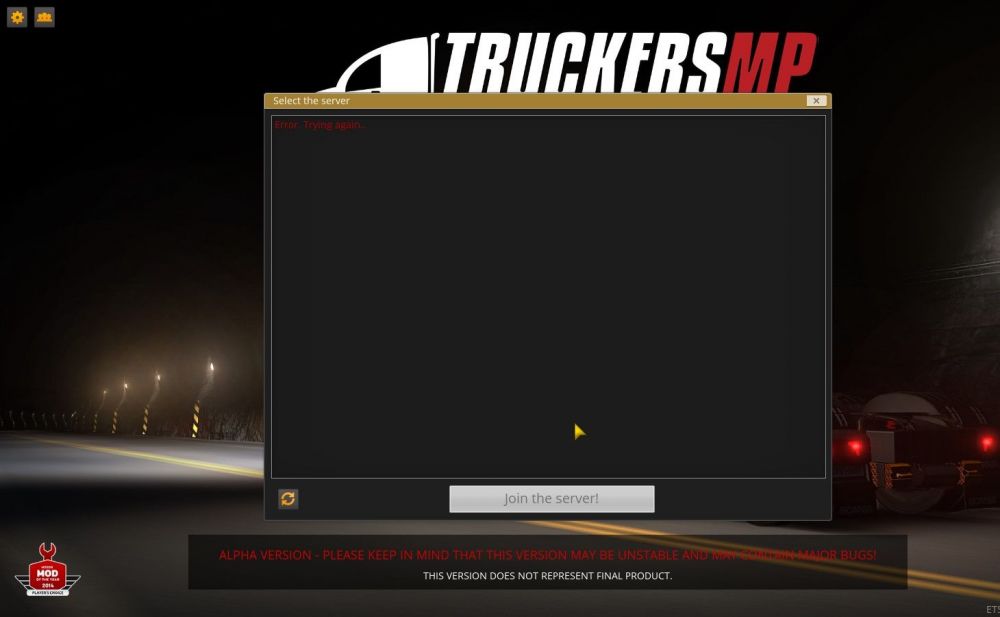 opening error Unsolved Topics TruckersMP Forum